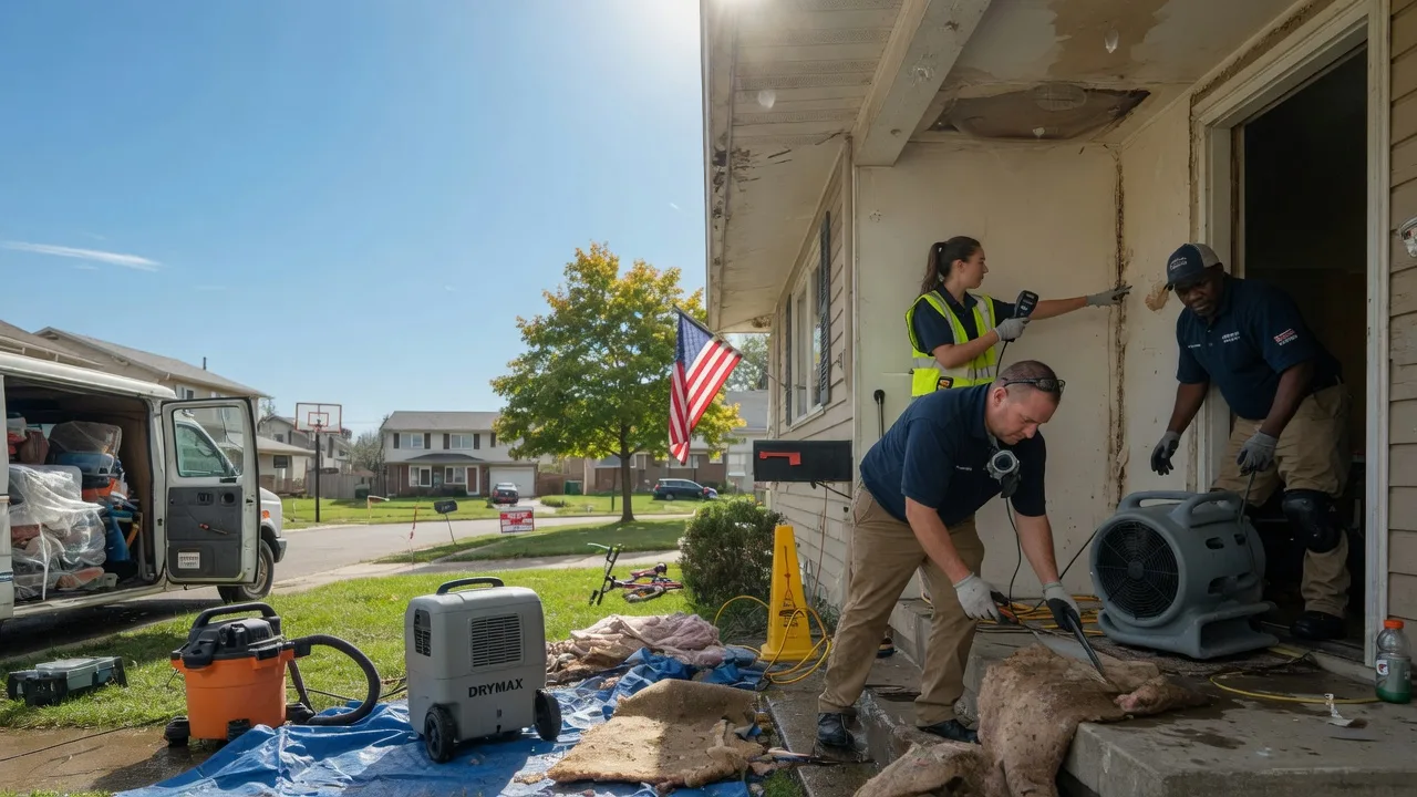 Water Damage Restoration in Sedalia, KY near me